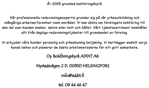 Addit Ab 2023